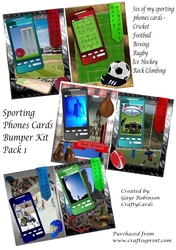 Sporting Phones Cards Bumper Kit 1