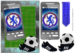 Football Phone Card Chelsea Fan