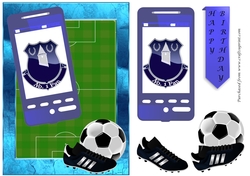 Football Phone Card for Everton Fan