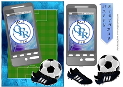 Football Phone Card for QPR Fan