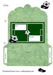Football theme Money Wallet