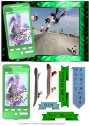 Skateboarding Phone