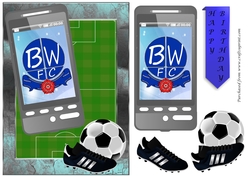 Football phone card Bolton Wanderers