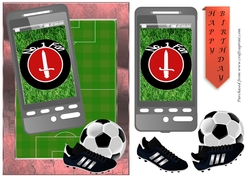 Football  Phone Card for Charlton Athletic Fan