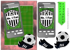 Football Phone Card for Fulham Fan