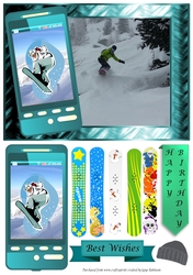 Snowboarding Phone