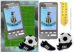 Football Phone Card for Newcastle Fan