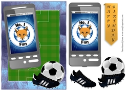 Football Phone Card for Leicester City Fan