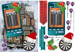 Christmas Darts Phone