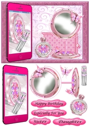 Makeup Phone pink