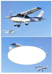 Insert for Cessna Aircraft Phone card cup848875_3656