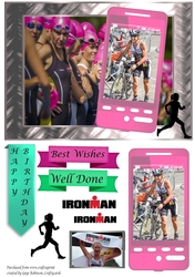 Triathlon Phone Card - Female