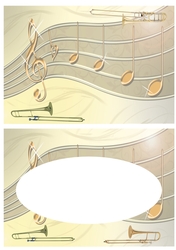 Insert for Music Phone - Trombones cup856728_3656