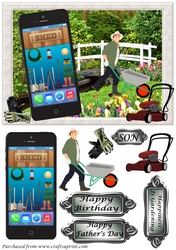 Gardening Phone Card 1