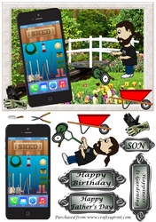 Gardening Phone Card 2