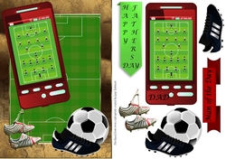 Fathers Day Football Phone