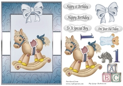 Baby Boy 1st Birthday