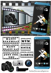 Photography Phone card - Female