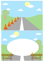 Insert for Roadworks card cup 854457_3656