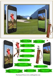 Golf Dual Phones - various sentiments
