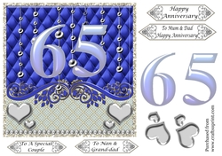65th Anniversary Blue Sapphire