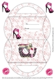 Pillow Purse for Make up bag and Pink shoes cup813309_3656