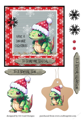 Baby Dino Xmas 1