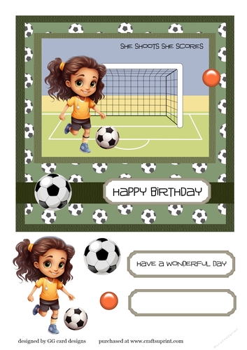 Football Girl 1