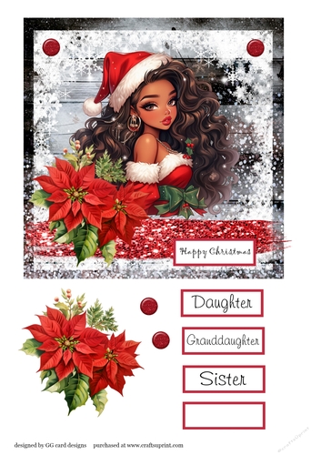 Christmas Lady 4