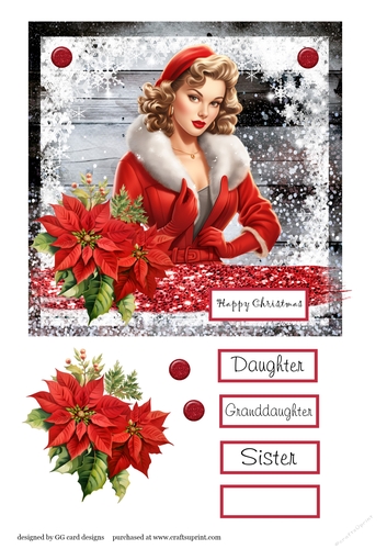 Christmas Lady 5