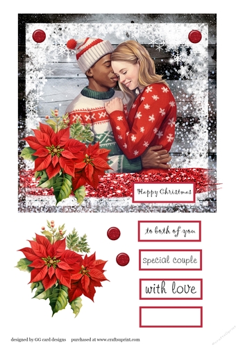 Christmas couple
