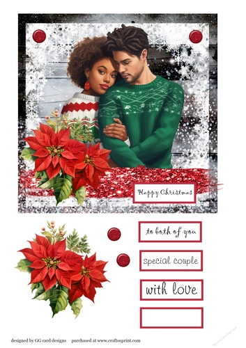 Christmas couple 1