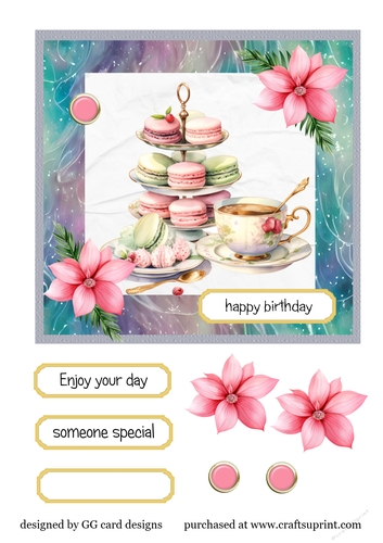 Teaparty Birthday 1