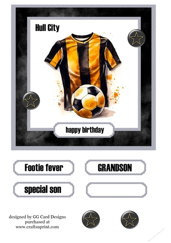 football Topper Hull City 