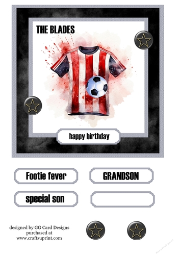 football Topper Sheffield United 