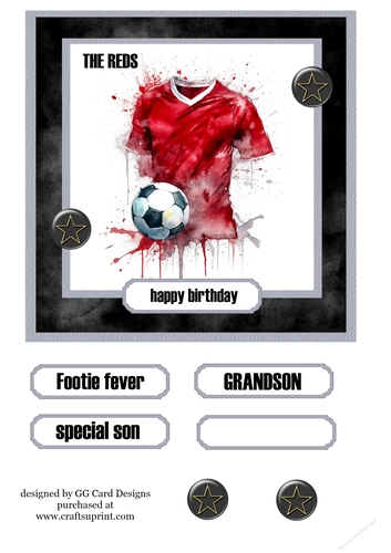 football Topper Notts Forest 