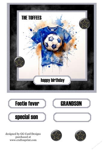 football Topper Everton 