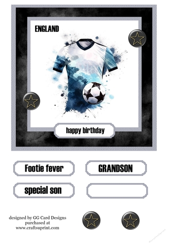 football Topper England 