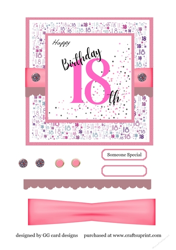 18th Birthday Topper