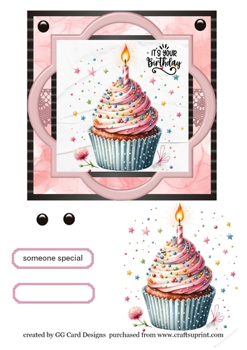 Birthday Cupcake
