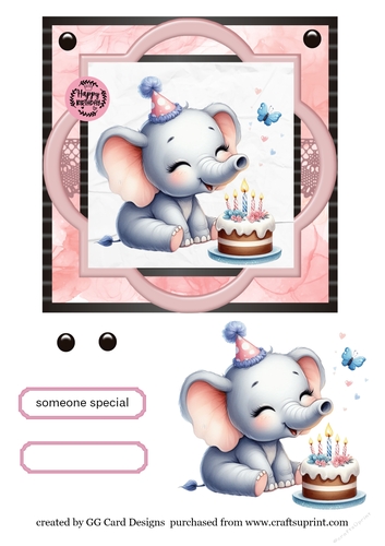 Birthday Elephant