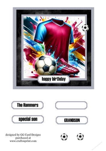Football topper west ham