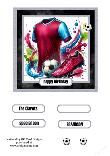 Football  topper Burnley