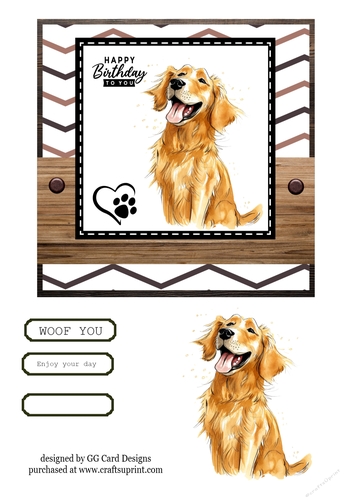 Golden Retriever Birthday