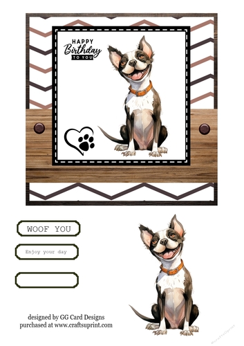 Boston Terrier Birthday