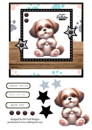 Shihtzu Birthday