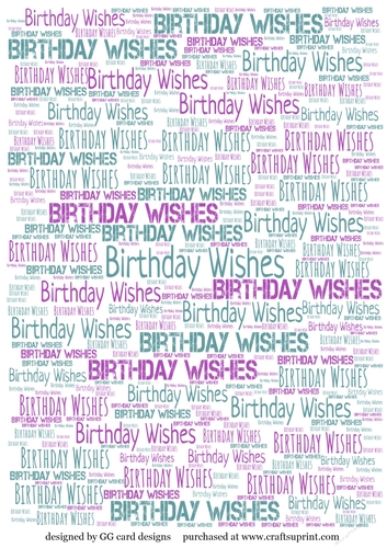 Birthday Wishes BP purple
