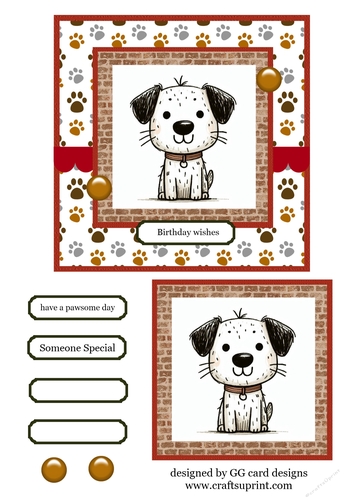 cute Puppy Birthday 1