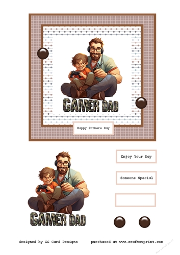 Fathers day gamer dad