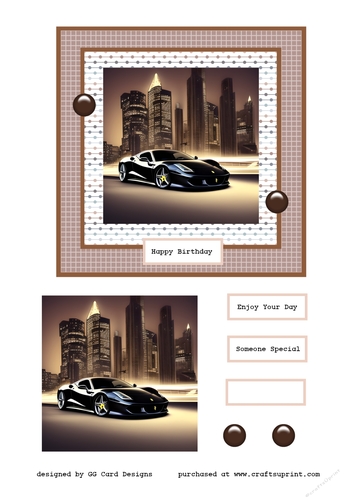 black ferrari birthday